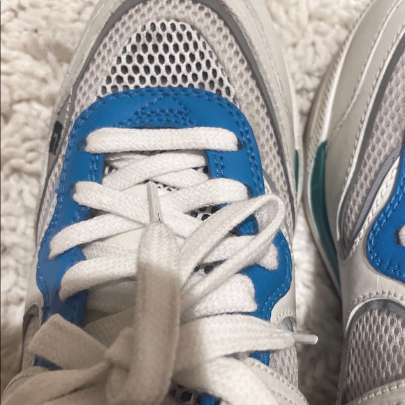 New Gucci Ultrapace Leather & Mesh Sneaker,White - Picture 4 of 8